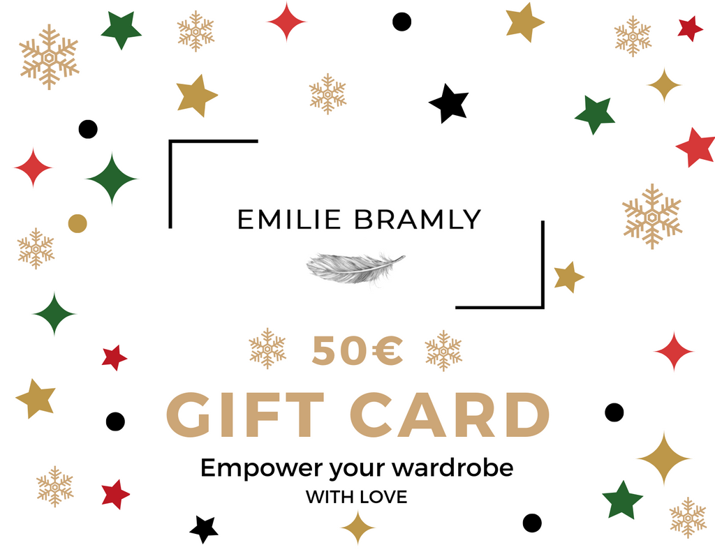 GIFT CARD - 50 € - Emilie Bramly